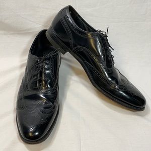 Florsheim Shoes Lexington Black Leather Size 15R